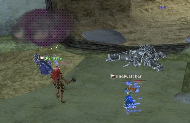 バエル先生のサンダーボルト炸裂