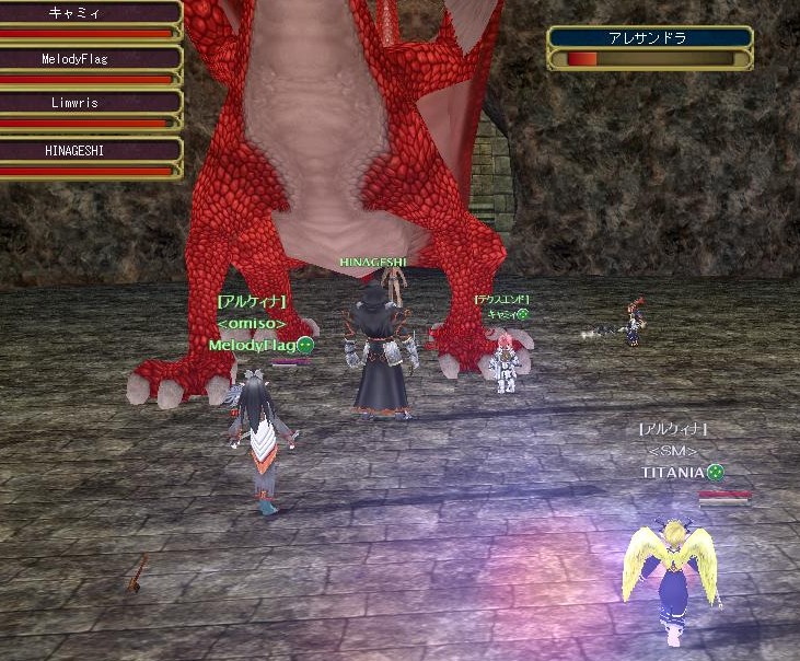 PTで神殿くる人少ない気がする。