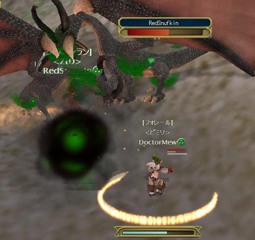 ルートダンスで竜の息吹無効化