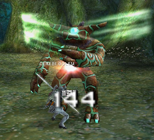 ダメージ表示重なるほどの早さ