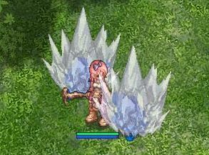 杖を使って簡易的な魔法攻撃が可能！