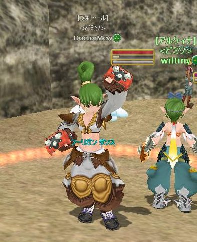 猫山鉄拳奥義の構え　その２