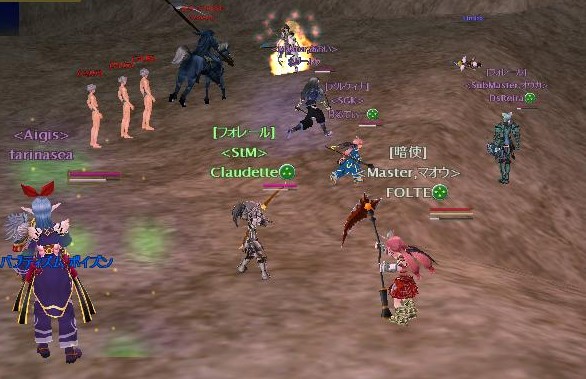 この人数を一人で捌きかねない強さのコグニ