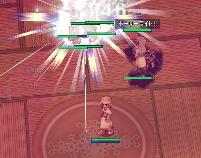 あのアコライト、ヒールよりホーリーライトか・・・ユーファ思考！？