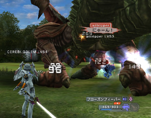 後ろ足に後ろから氷マシンガンが一番効率の良い倒し方だと思ってる