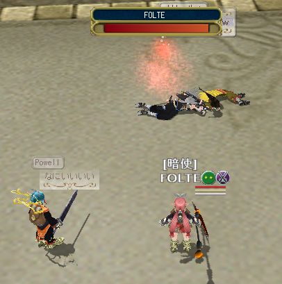 この二人の実力は同等のようだ