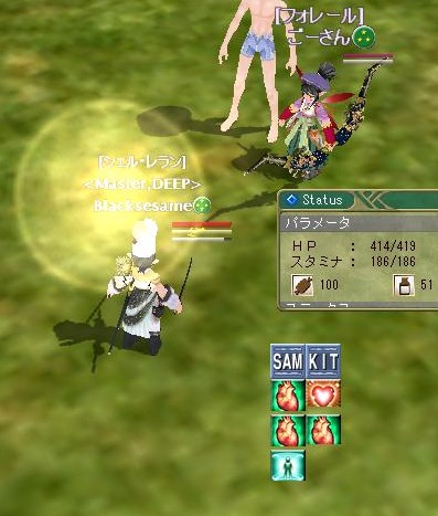 生命100のパンデモスなら装備と食事バフでHP500いけないこともない