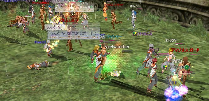 この中に一人！アマゾネスを口説いてる奴がおる！