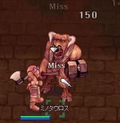 タフで堅い敵には斧が一番！