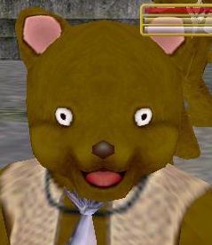 よーく見ると目が血走ってるように見えないこともない